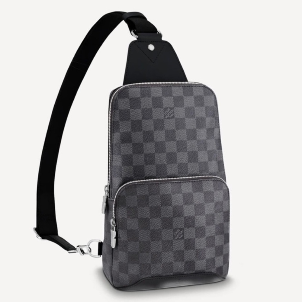 LOUIS VUITTON Damier Graphite Avenue Sling Bag